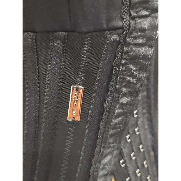 Womens Small Bustier Steampunk Gothic Corset Tops Boned Waist Trainer Lingerie - Picture 2 of 6